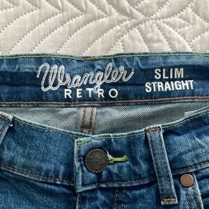 Wrangler Slim Straight Denim Jeans